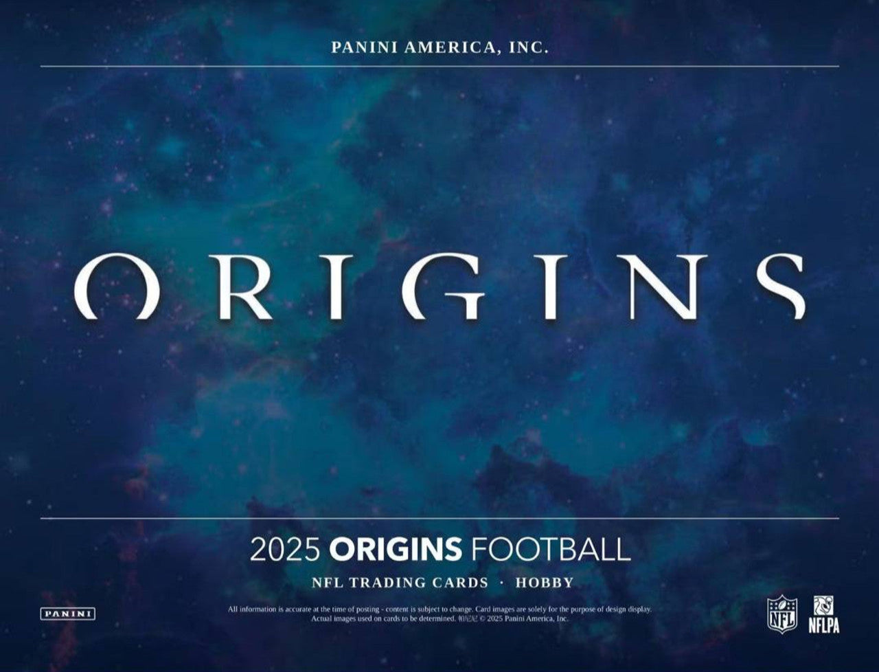 2025 Panini Origins Football Hobby 8 Box Half Case #4 - PICK YOUR TEAM
