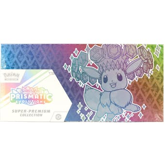 Pokemon Scarlet & Violet: Prismatic Evolutions Super Premium Collection Box