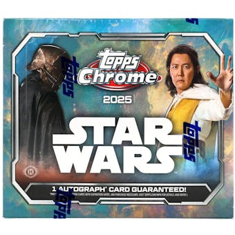 2025 Topps Star Wars Chrome Hobby Box