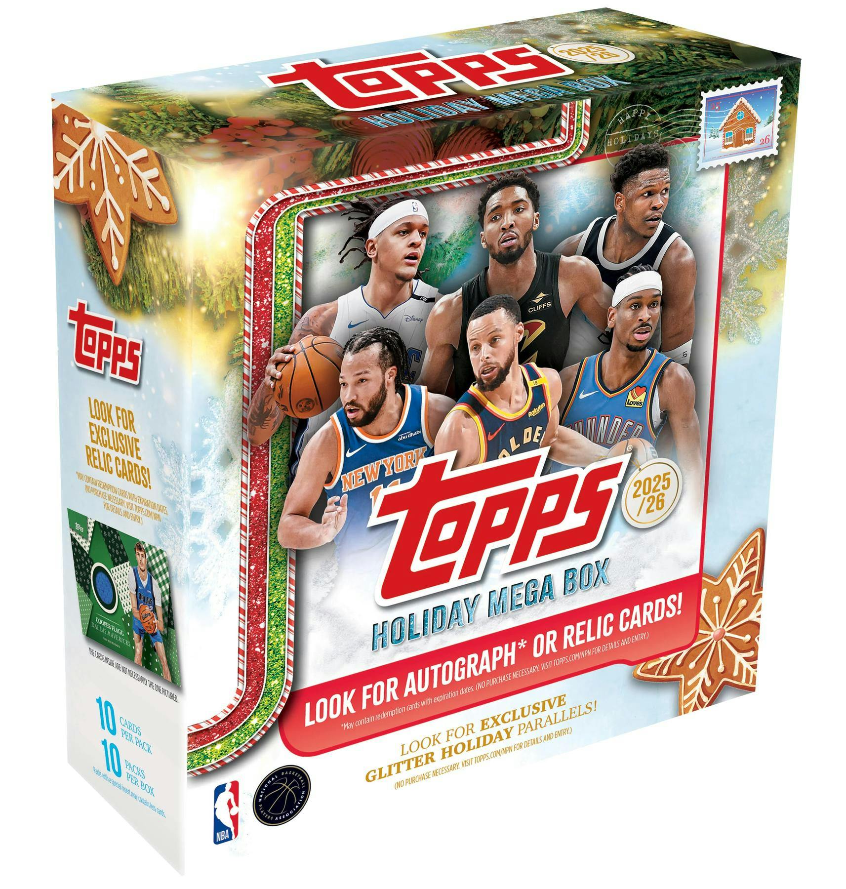 2025/26 Topps Holiday Basketball Mega Box