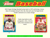 2024 Topps Heritage Baseball Hobby 6 Box Half Case Break #5 - PICK YOUR TEAM - FROM A FRESH CASE!