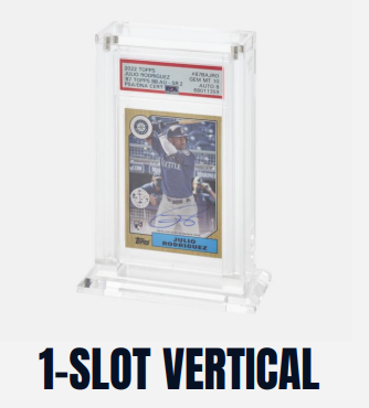 Fanatics Acrylic 1 Slot Vertical Display for Graded Case