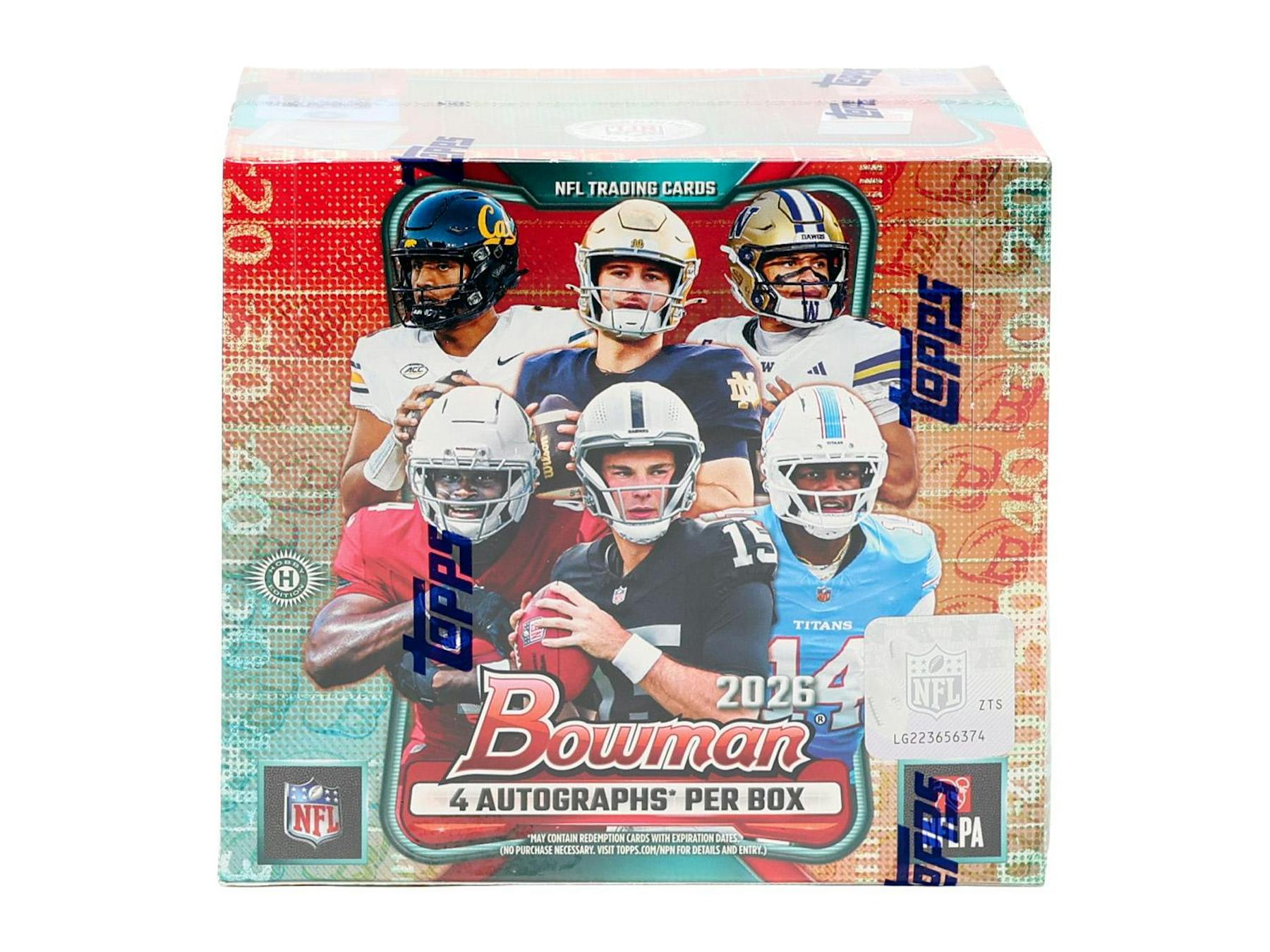 2026 Bowman Football Hobby Jumbo Box - LIMIT 2