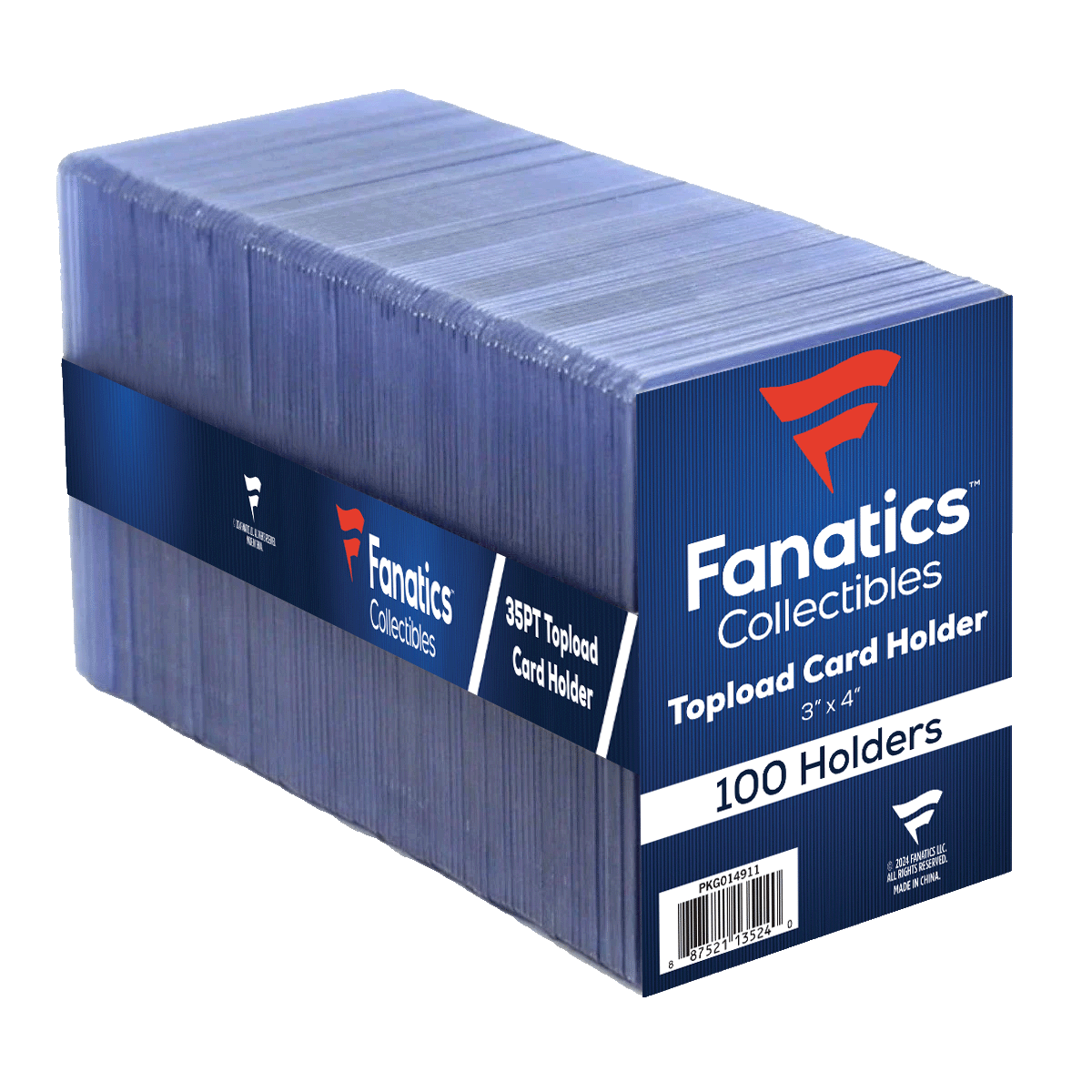 Fanatics Toploaders Card Holder 35PT (100-Count) Fanatics Toploaders Card Holder 35PT (100-Count)