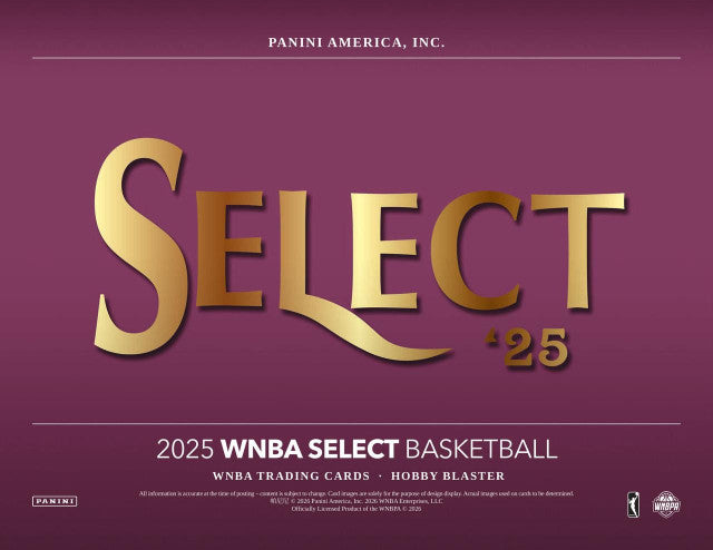 2025 Panini Select WNBA Basketball Hobby Blaster Box