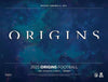 2025 Panini Origins Football Hobby 8 Box Half Case #1 - PICK YOUR TEAM