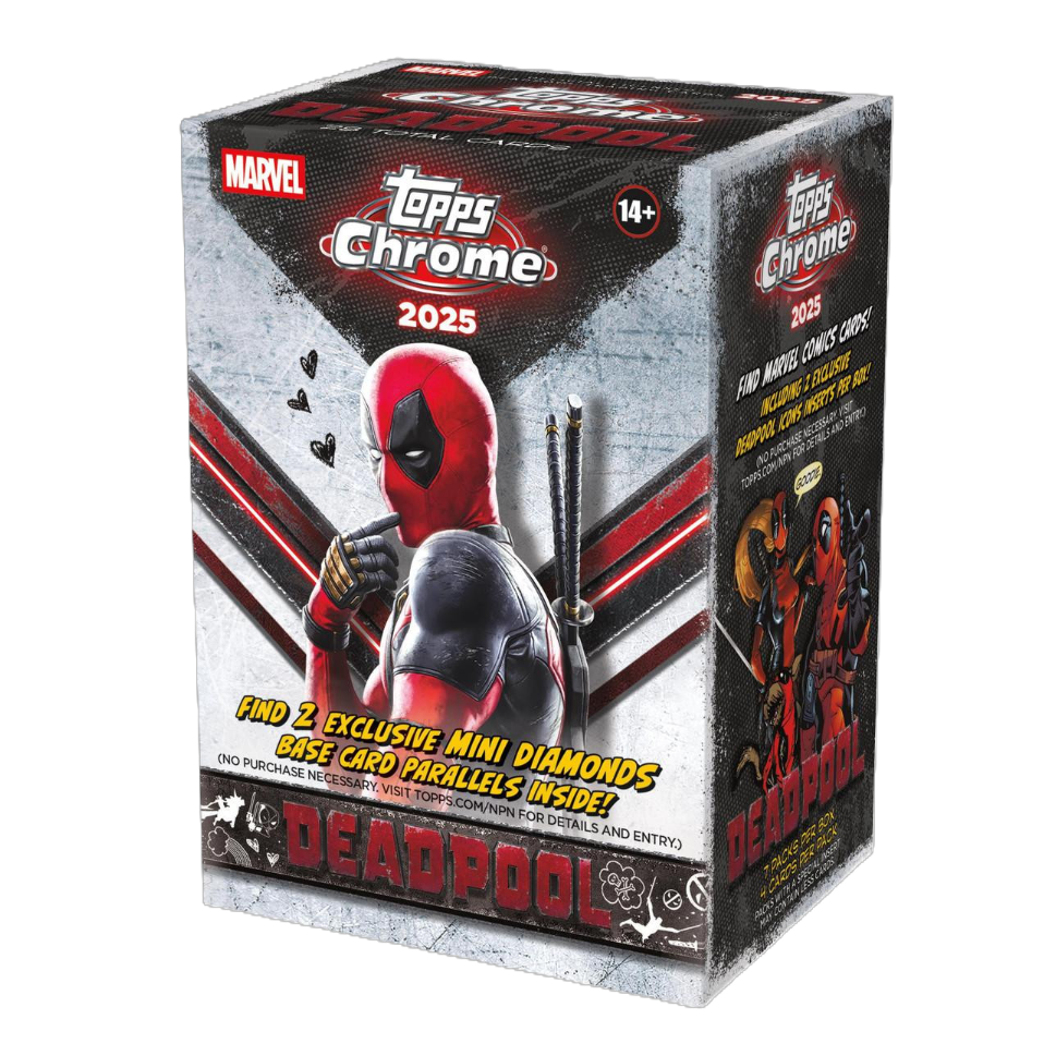 2025 Topps Deadpool Chrome Blaster Box