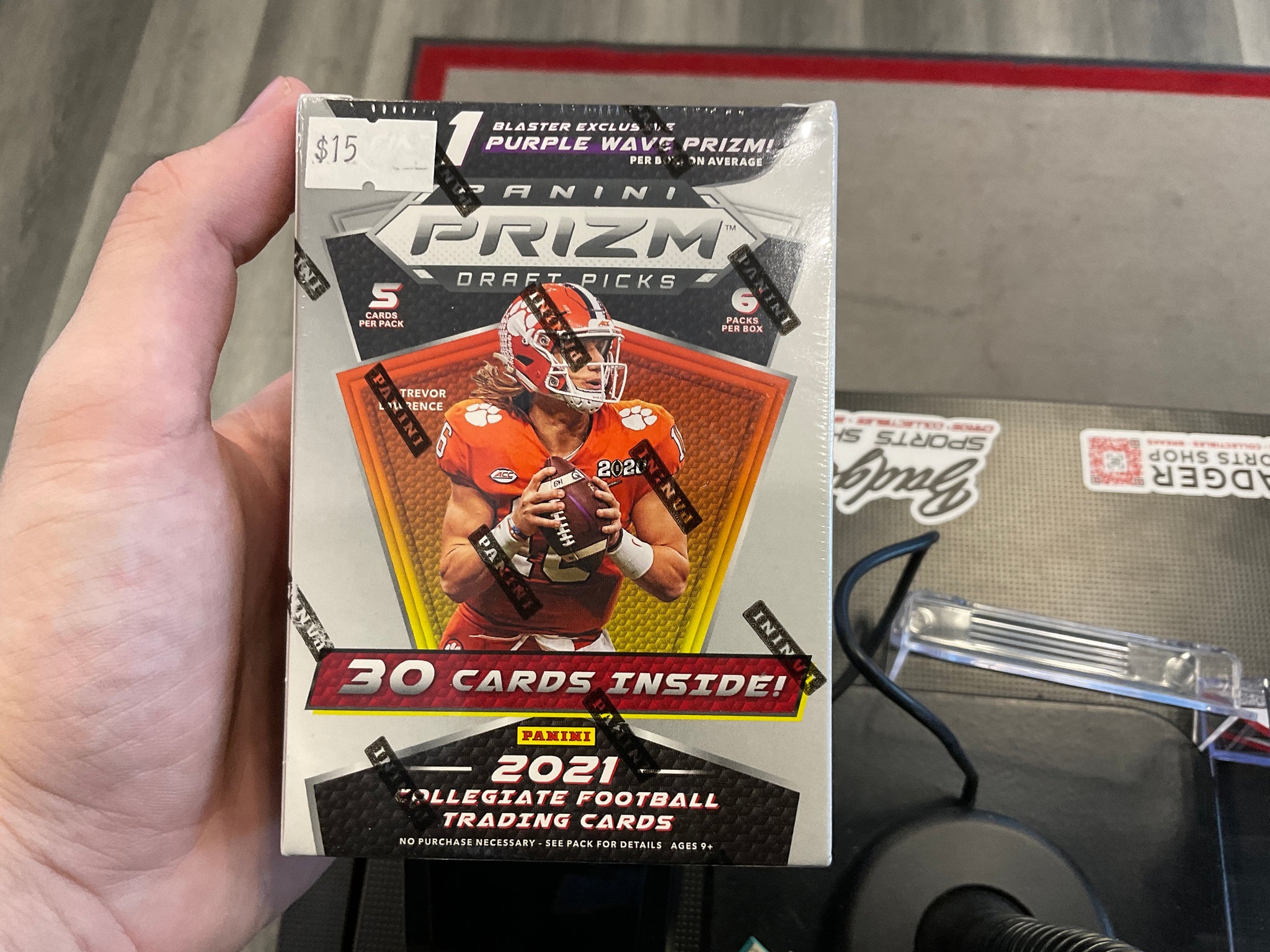 2021 Panini Prizm Draft Picks FB Blaster Box