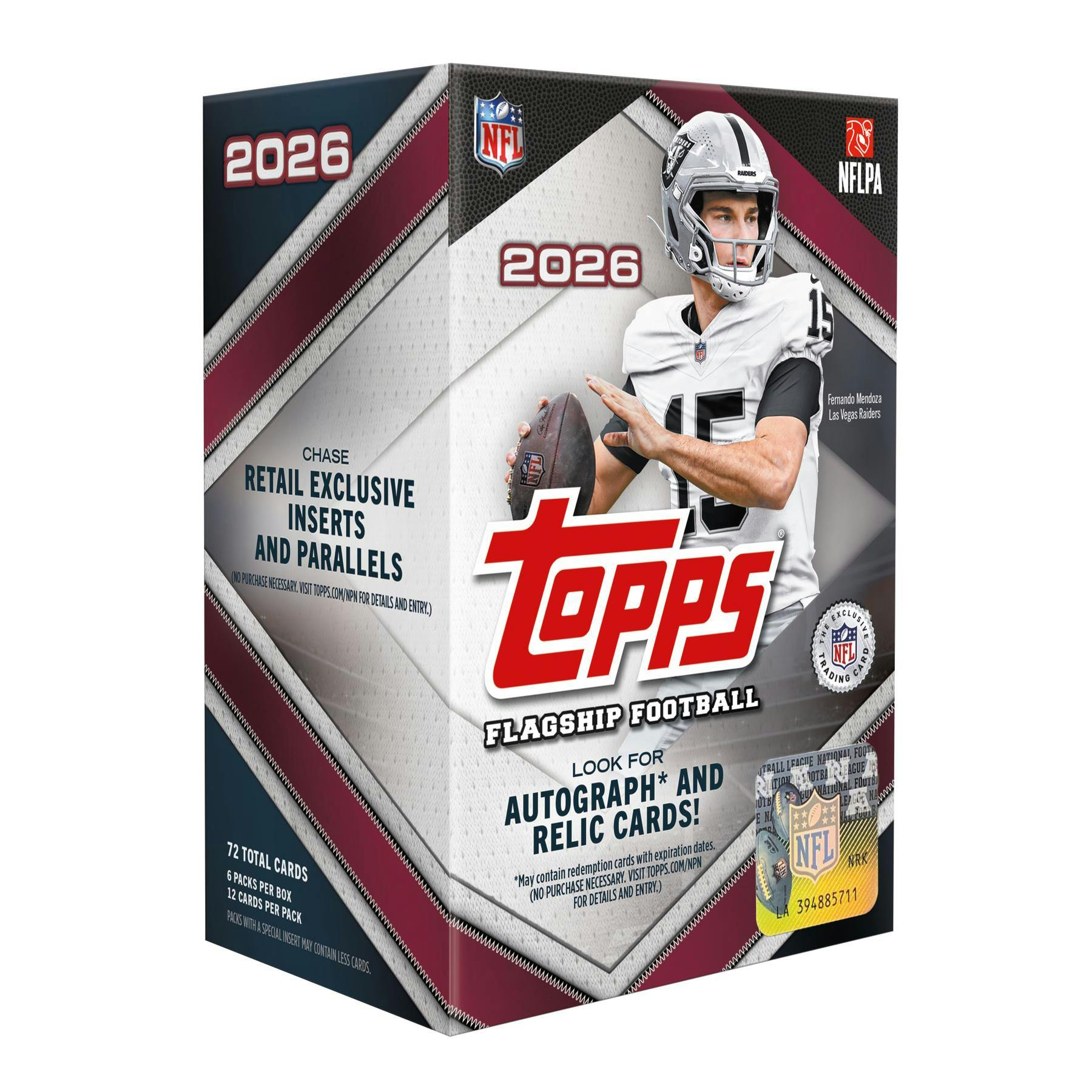 2026 Topps Football Blaster Box - 3 BOX MAX PER CUSTOMER