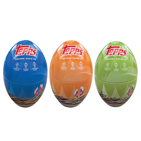 2025/26 Topps UEFA Club Competitions Soccer Spring Tin