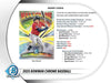 2025 Bowman Chrome Baseball Hobby 6 Box Half Case #3 - PICK YOUR TEAM