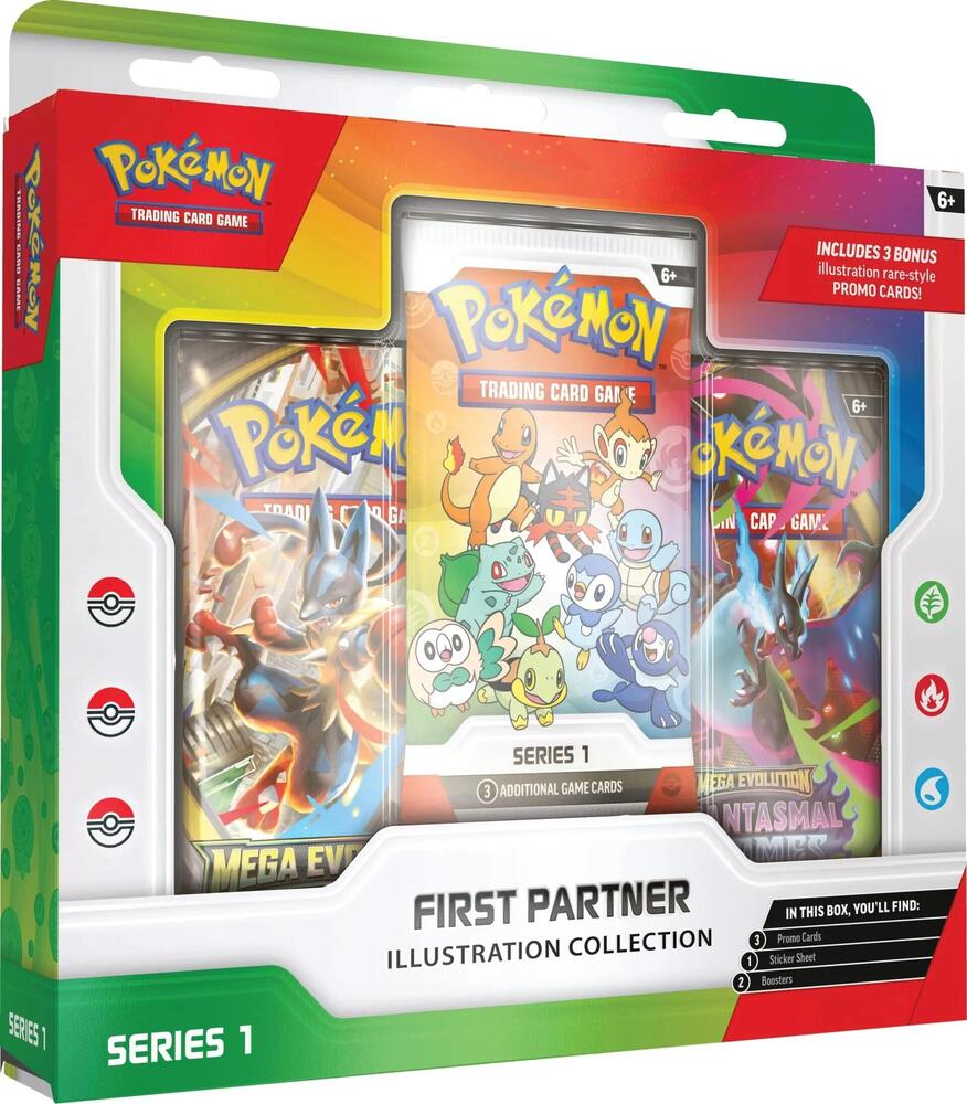 Pokemon First Partner Illustration Collection (Series 1) 2026