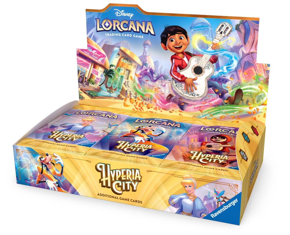 Disney Lorcana: Hyperia City Booster Box - 1 BOX MAX