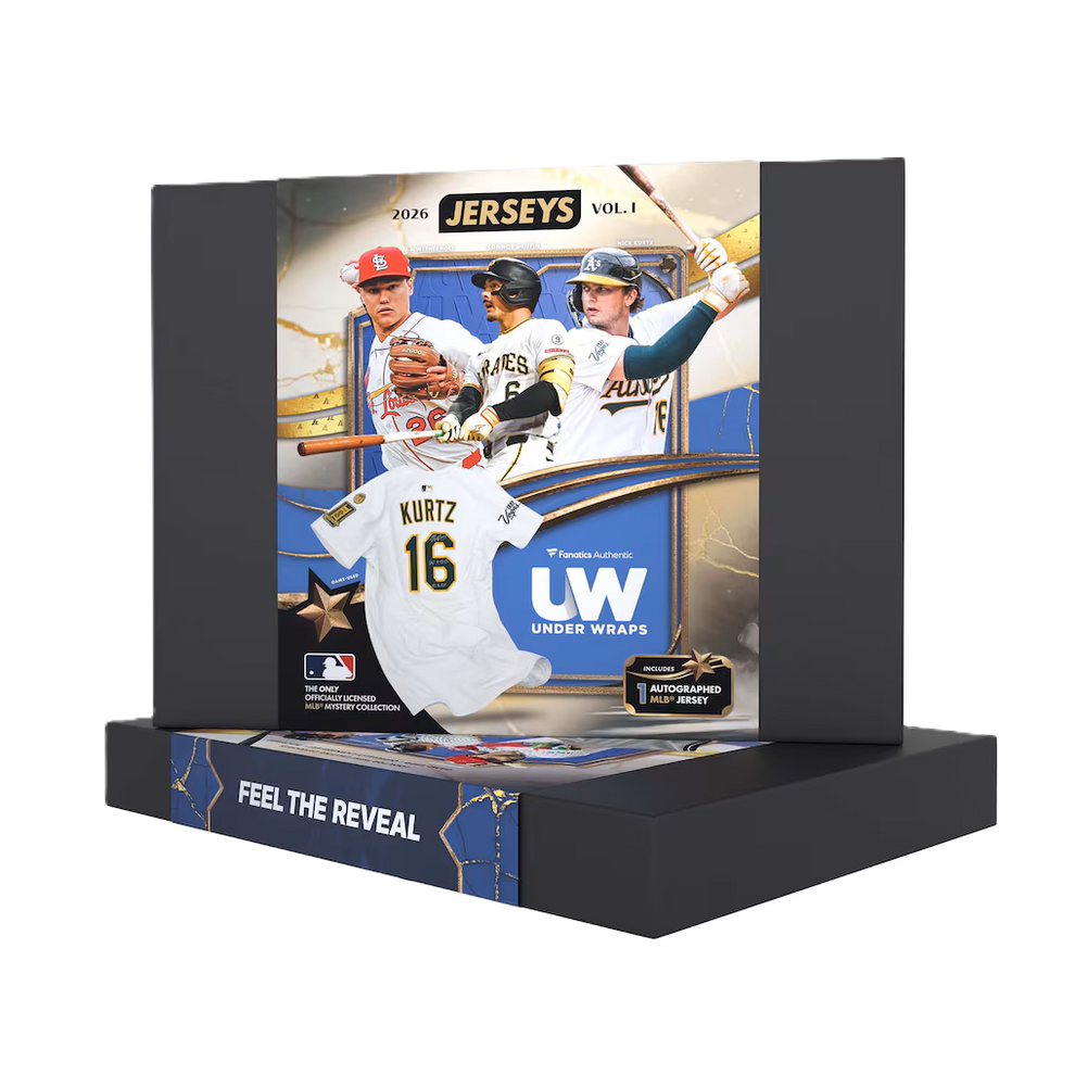 2026 Under Wraps Autographed MLB Jerseys Vol. I