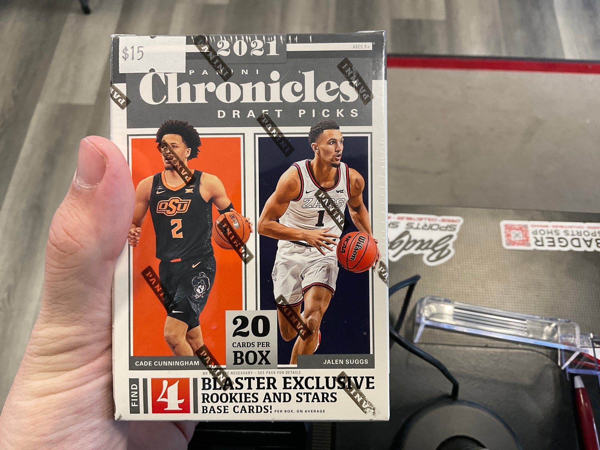 2021 Panini Chronicles Draft Picks BKB Blaster Box