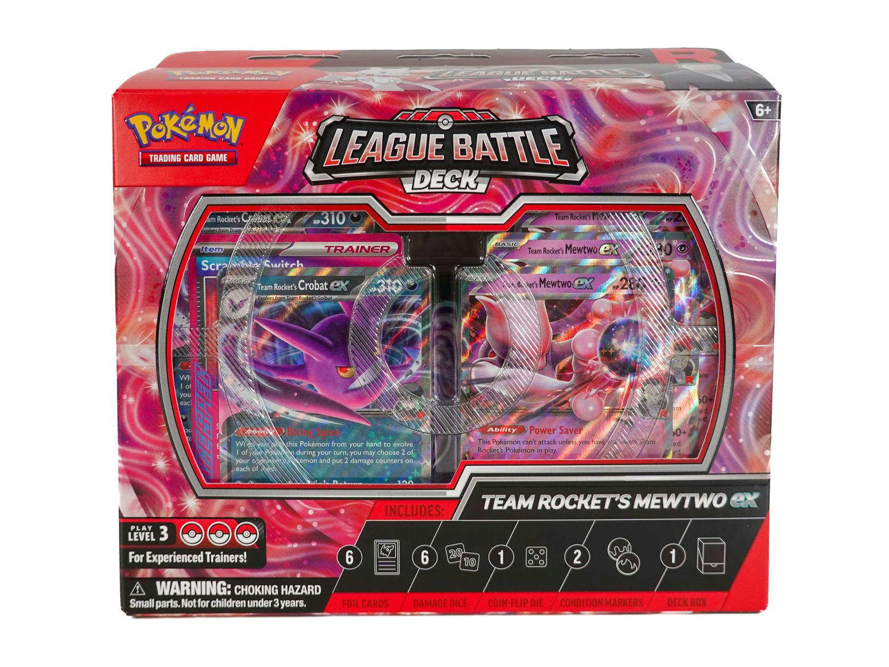 Pokemon Team Rocket's Mewtwo ex League Battle Deck