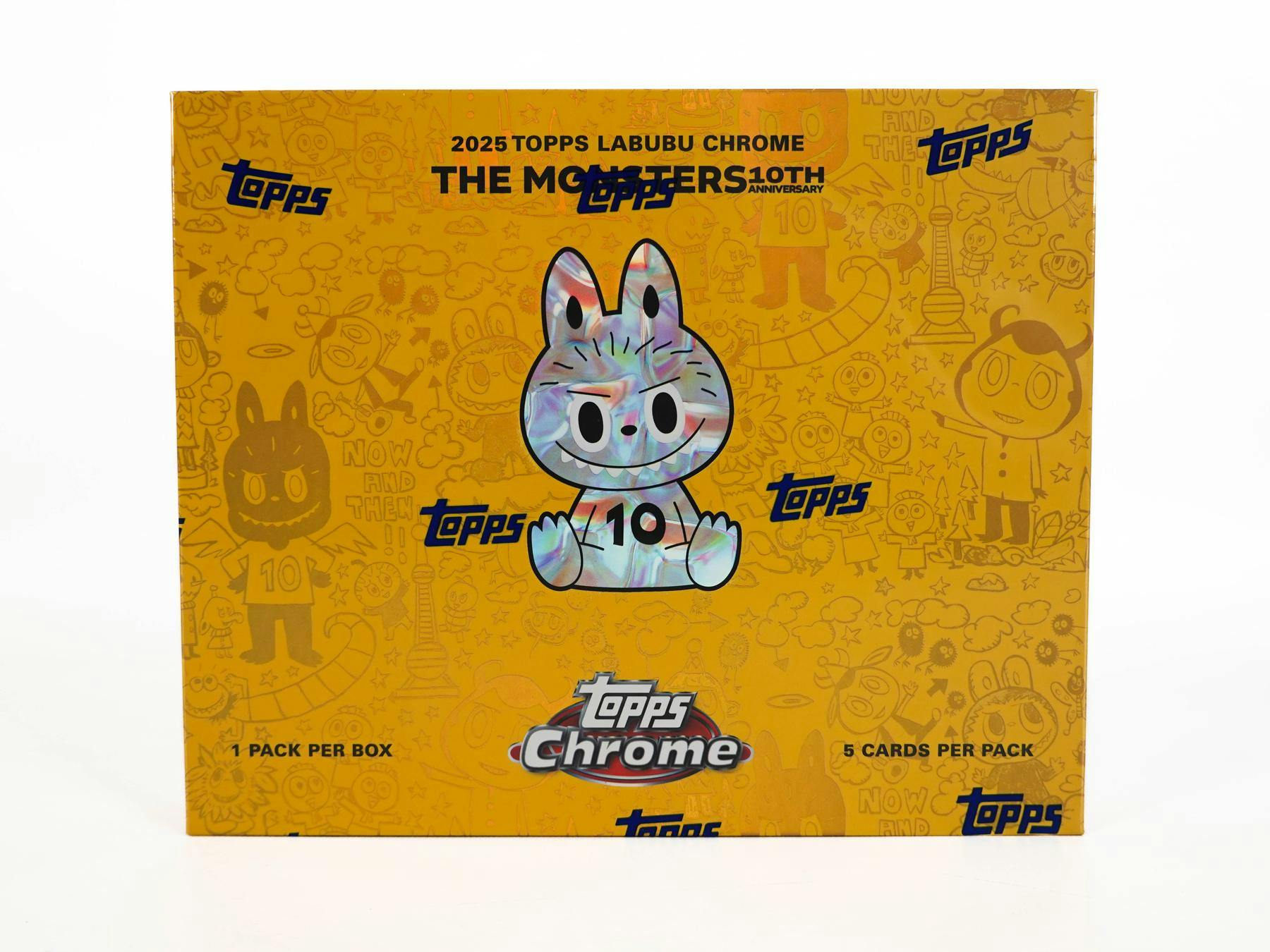 Topps 2025 Labubu Chrome Box
