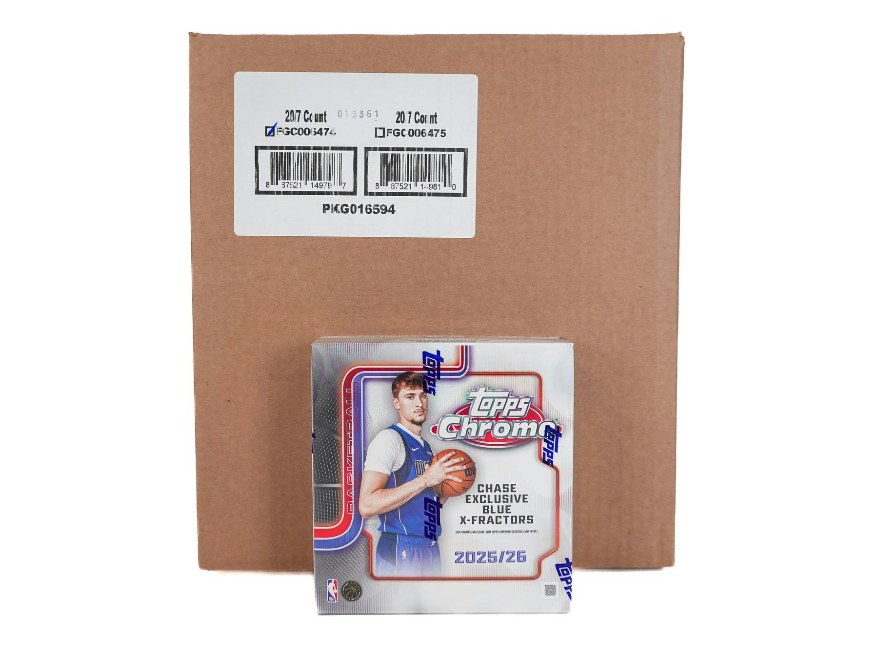2025/26 Topps Chrome Basketball Mega 20-Box Case