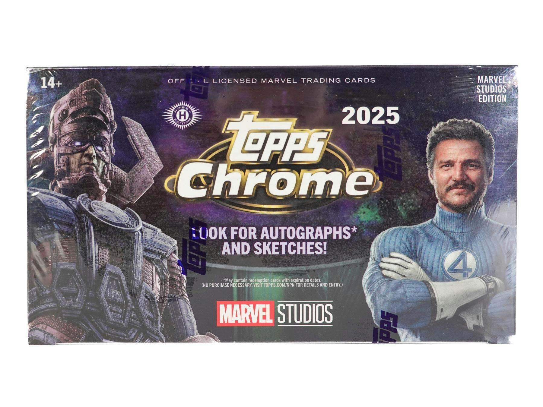 2025 Topps Marvel Studios Chrome Hobby Box