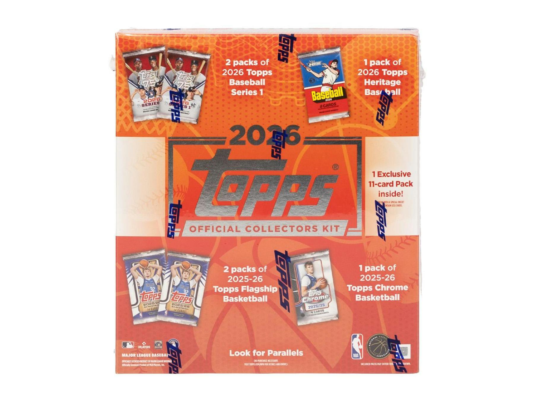 2026 Topps MLB x NBA Official Collector Kit Box