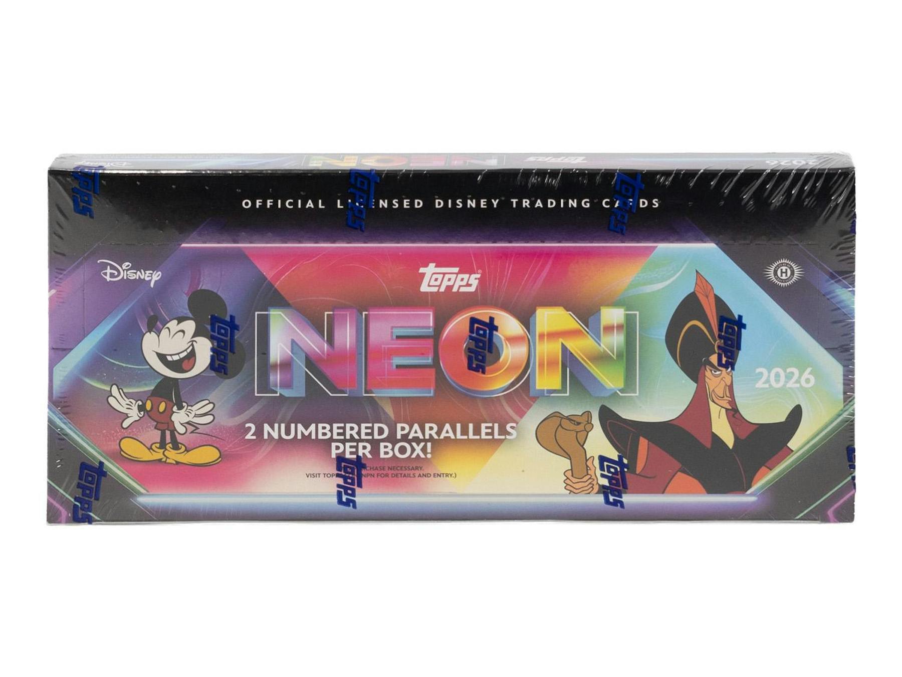 2026 Topps Disney Neon Hobby Box