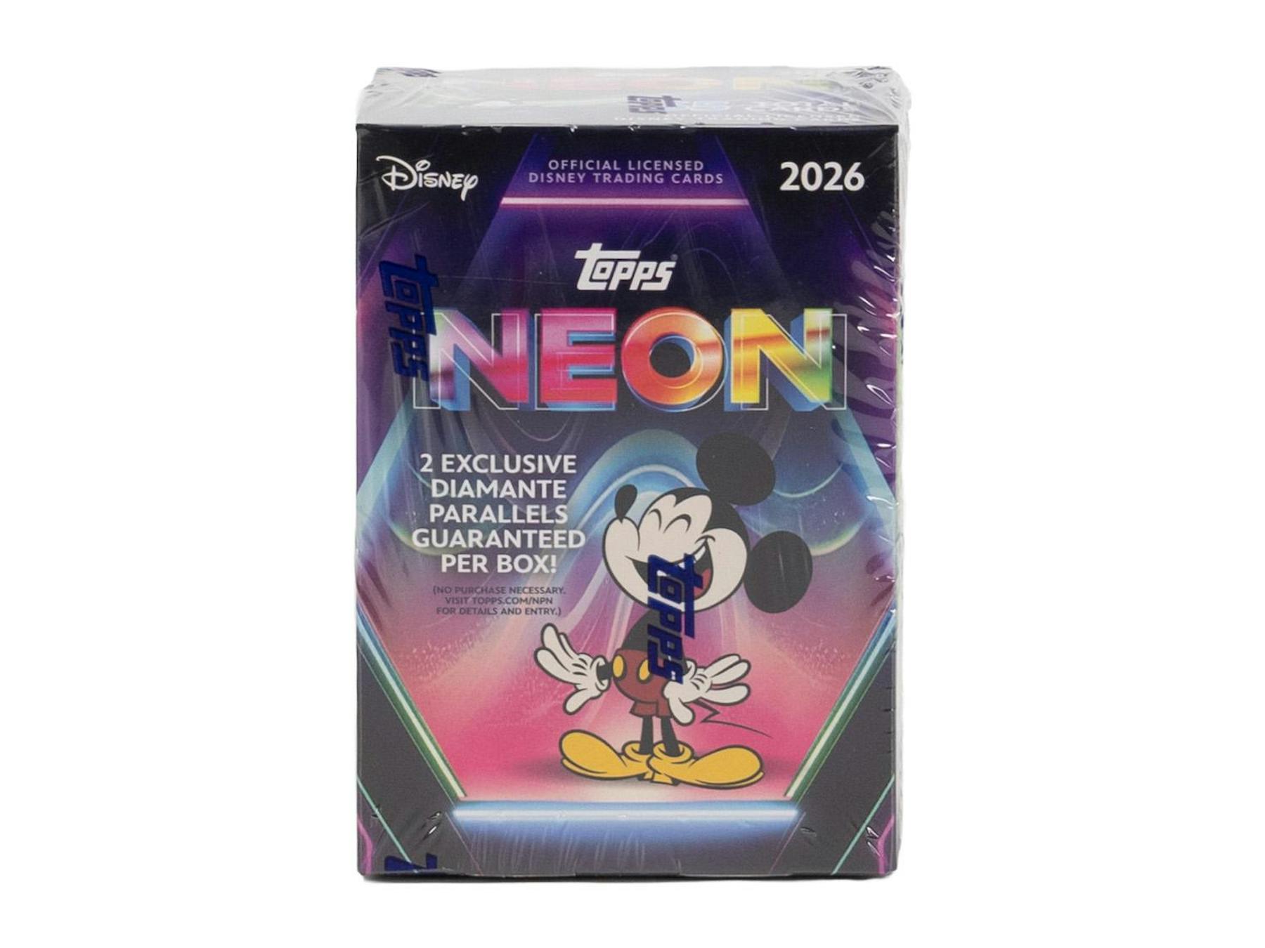 2026 Topps Disney Neon Blaster Box