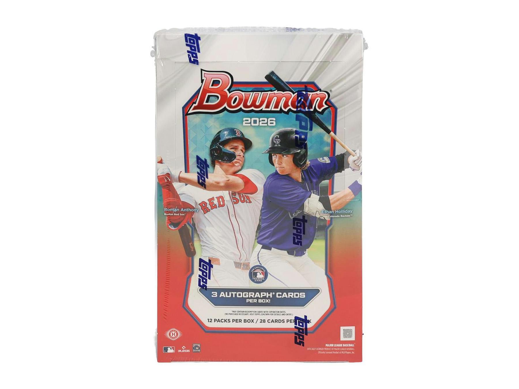 2026 Bowman Baseball Hobby Jumbo Box