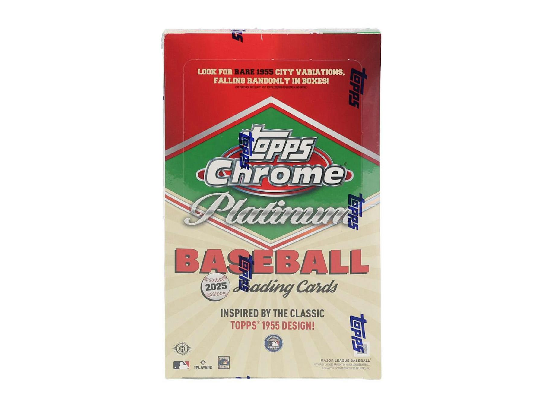 2025 topps rare cards 2025 Topps Chrome Platinum '55 Baseball Hobby Box