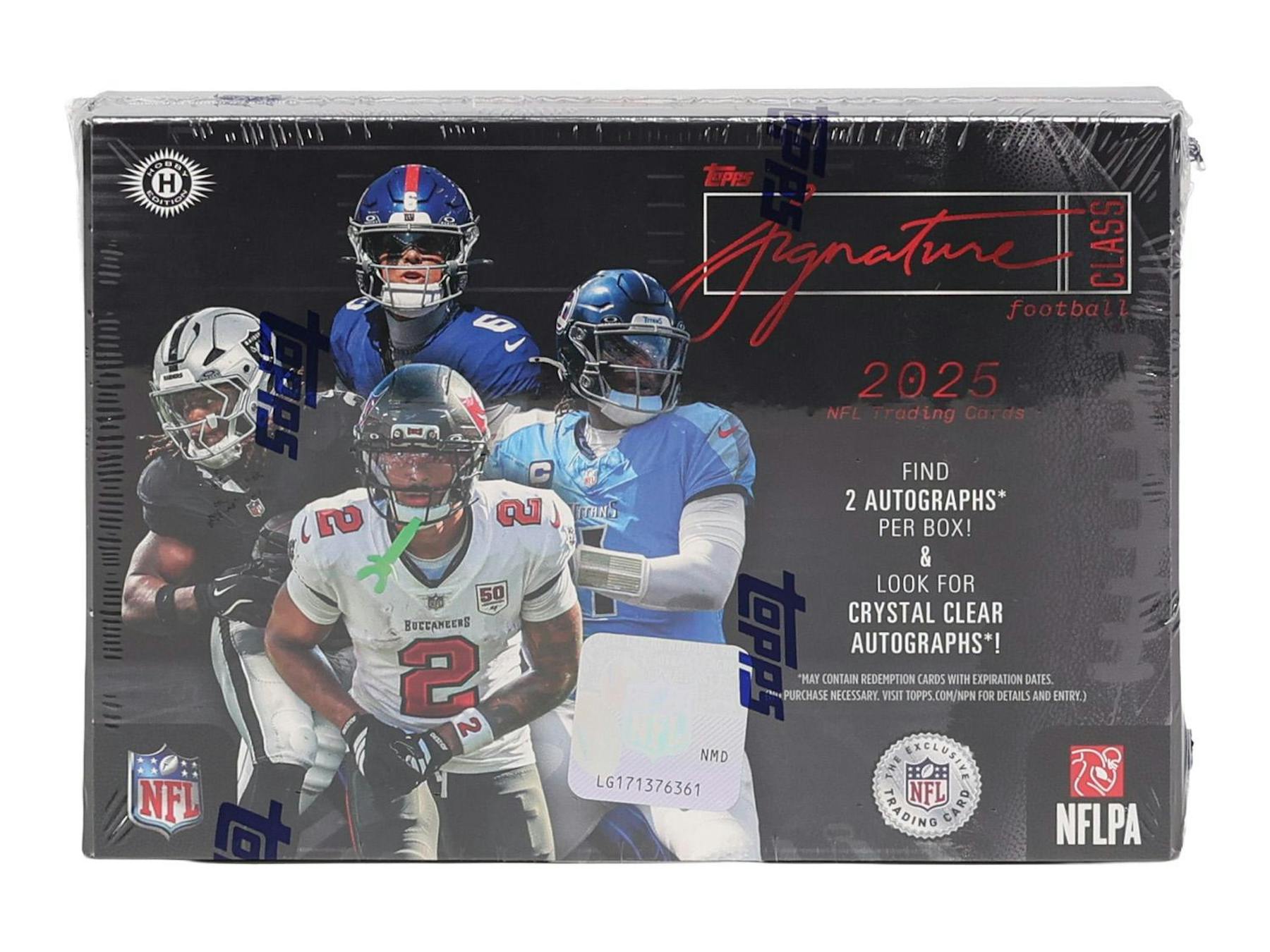 2025 Topps Signature Class Football Hobby Box