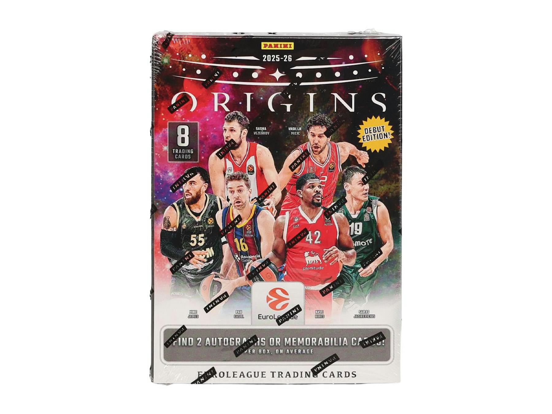 2025/26 Panini Origins EuroLeague Basketball Hobby Box - FREE SHIPPING - INQUIRE FOR ALL 6!