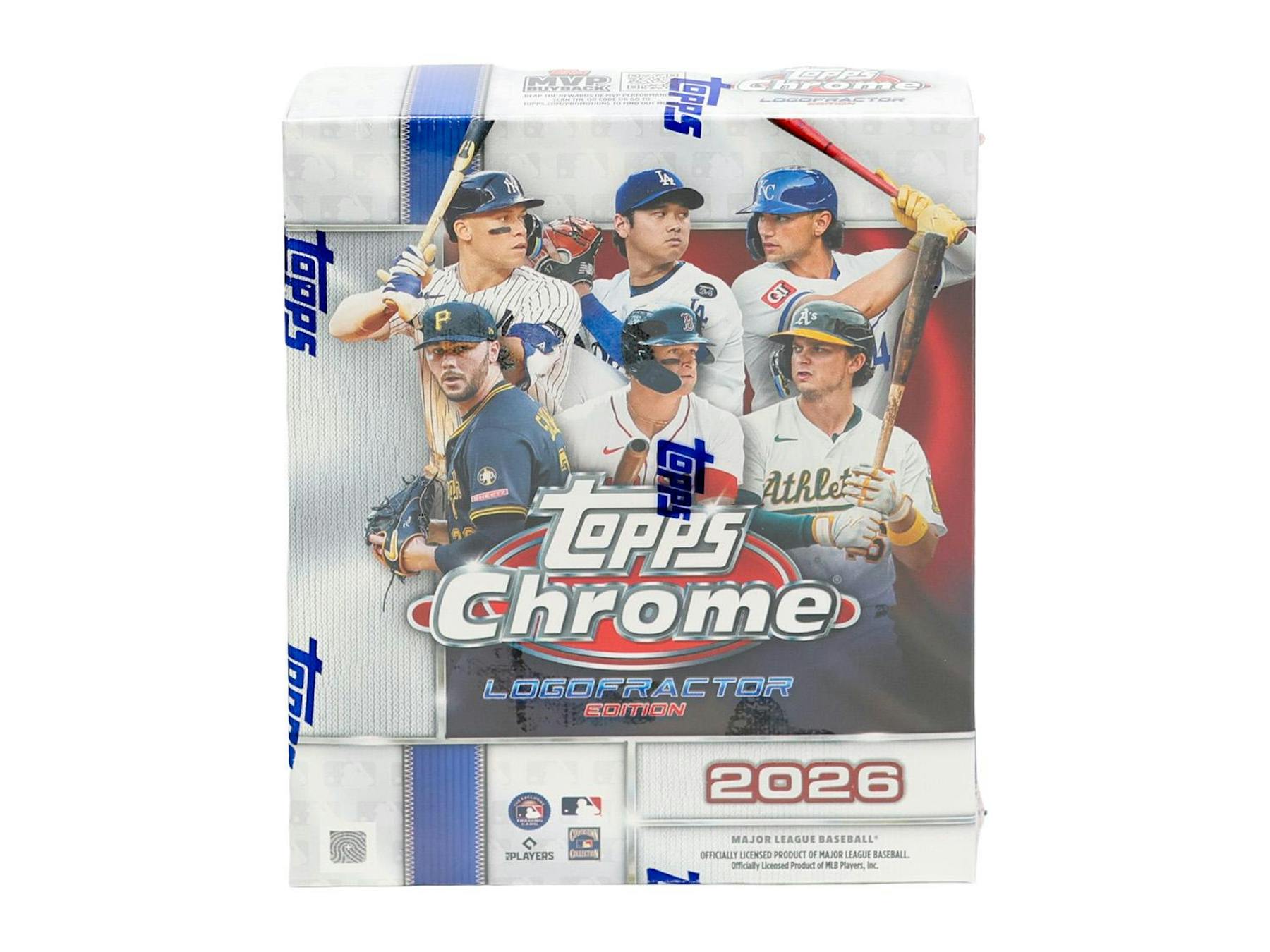 2026 Topps Chrome Baseball Logofractor Edition Box