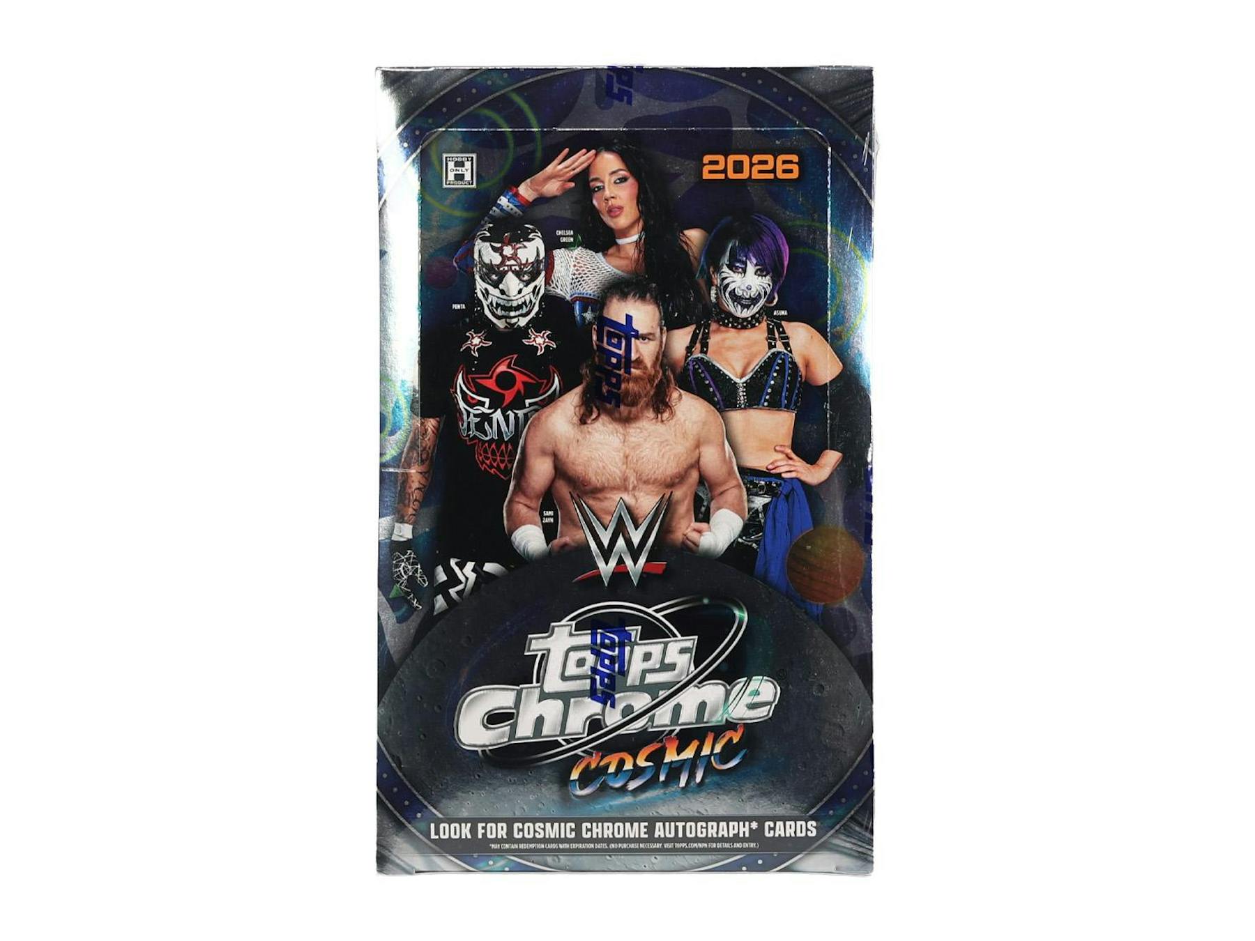 2026 Topps Cosmic Chrome WWE Wrestling Hobby Box