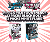 24 PACK BLACK BOLT WHITE FLARE #1 | PICK YOUR ENERGY
