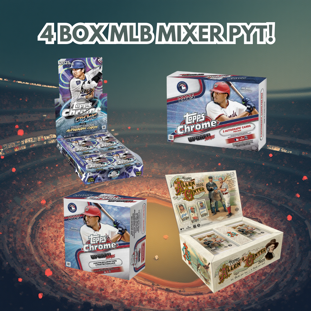 4 Box MLB Mixer #3 - PICK YOUR TEAM + BADGER XMAS PROMO