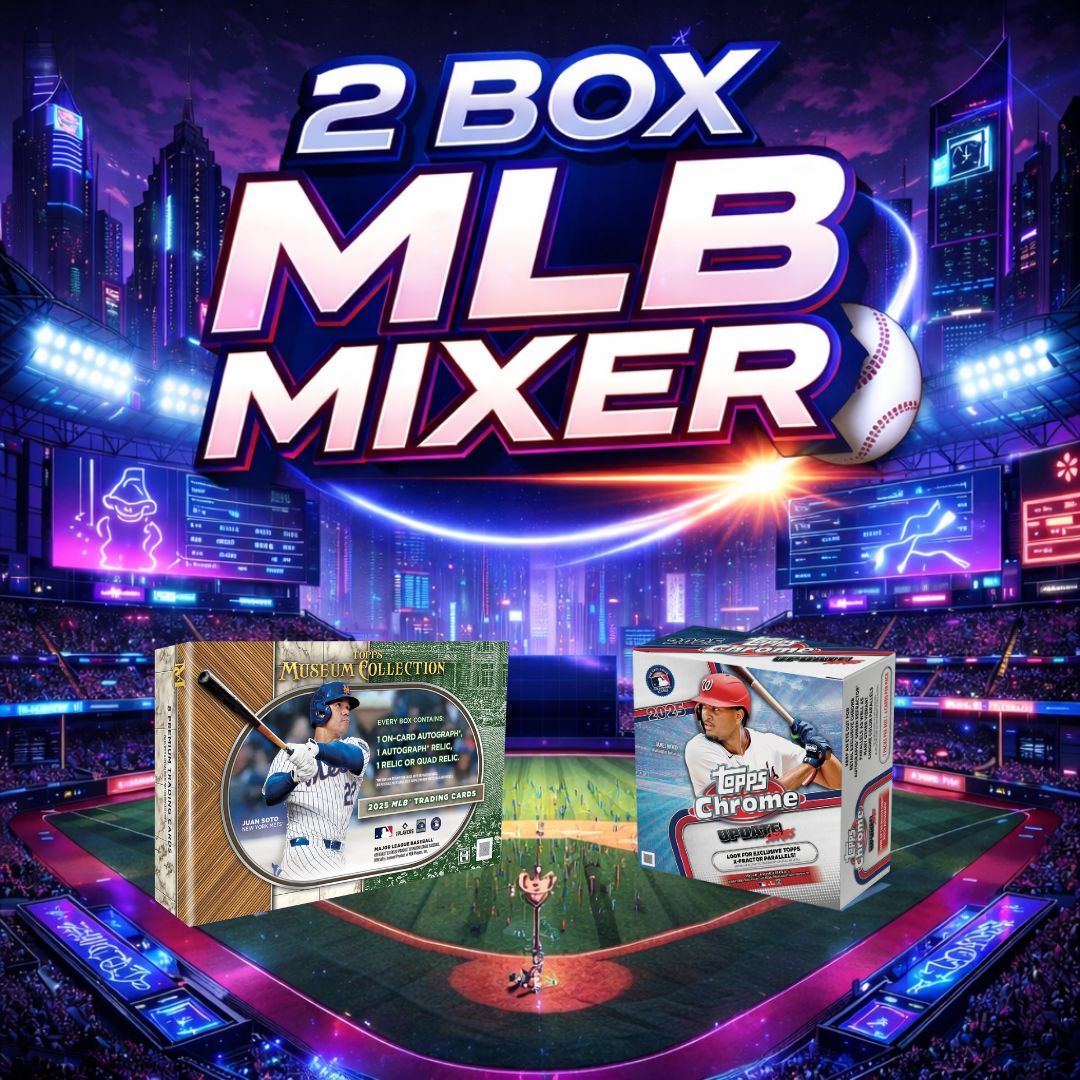2 Box MLB Mixer #18 - PICK YOUR TEAM