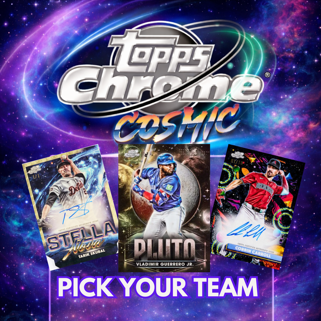 2025 Topps Cosmic Baseball 4 Box Half Case #1 - PICK YOUR TEAM + BADGER XMAS PROMO
