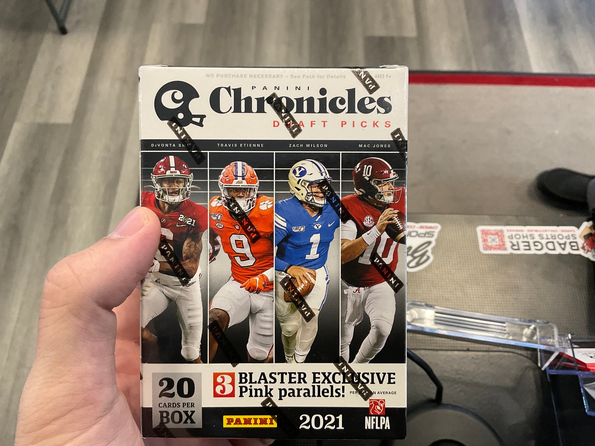 2021 Panini Chronicles Draft Picks FB Blaster Box