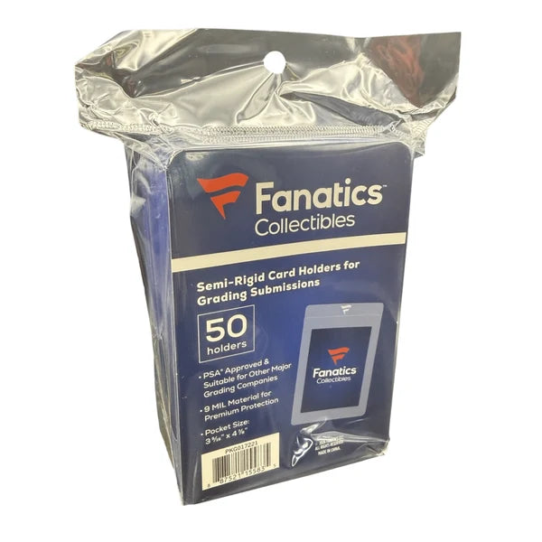 Fanatics Semi-Rigid Card Holder (50-Count)