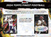 2024 Topps Finest Football Hobby 8 Box Case #3 - PICK YOUR TEAM
