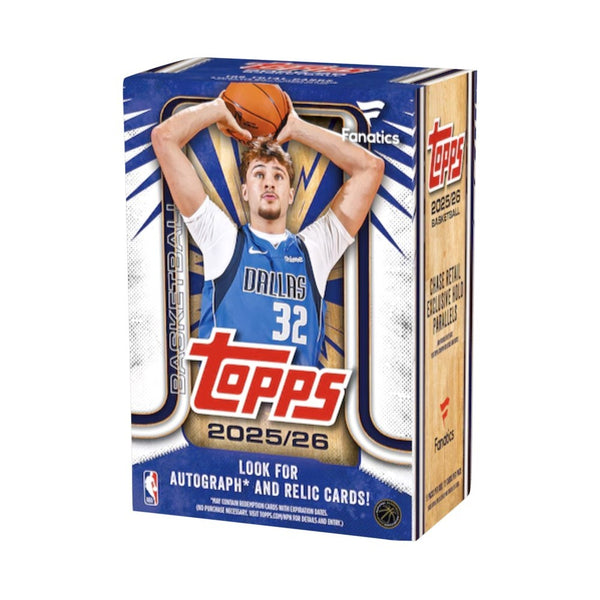 2025/26 Topps Basketball 9-Pack Fanatics Blaster Box