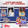 2 Box NBA Mixer #3 - PICK 1 / GET 2 RANDOM