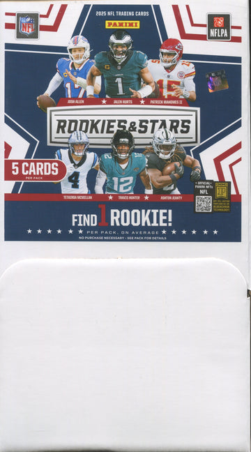 2025 Panini Rookies & Stars Football Hobby Gravity Feed Box