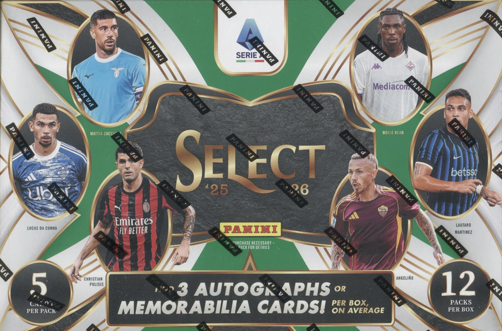 2025/26 Panini Select Serie A Soccer Hobby Box