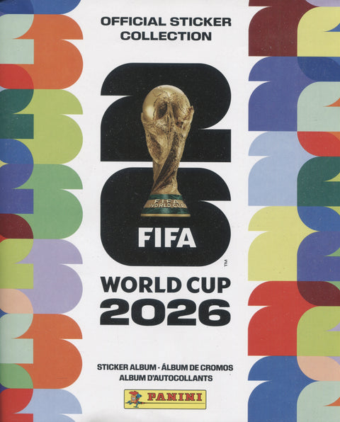 2026 Panini FIFA World Cup Soccer Sticker Soft Cover Album - U.S. Version