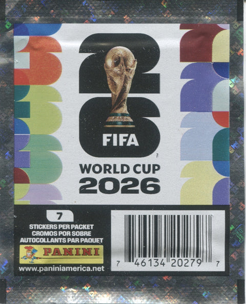 2026 Panini FIFA World Cup Soccer Sticker Pack - U.S. Version