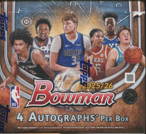 2025/26 Bowman Basketball Hobby Jumbo Box