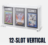 Fanatics Acrylic 12 Slot Vertical Display for Graded Cases
