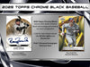 2025 Topps Chrome Black Baseball Hobby 12 Box Case Break #3 - PICK YOUR TEAM - UNDER MARKET!!!