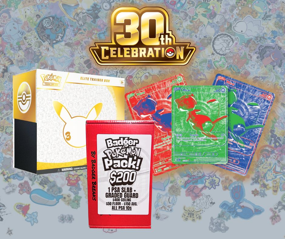 30th ETB + Badger Poke Pack Mixer #1