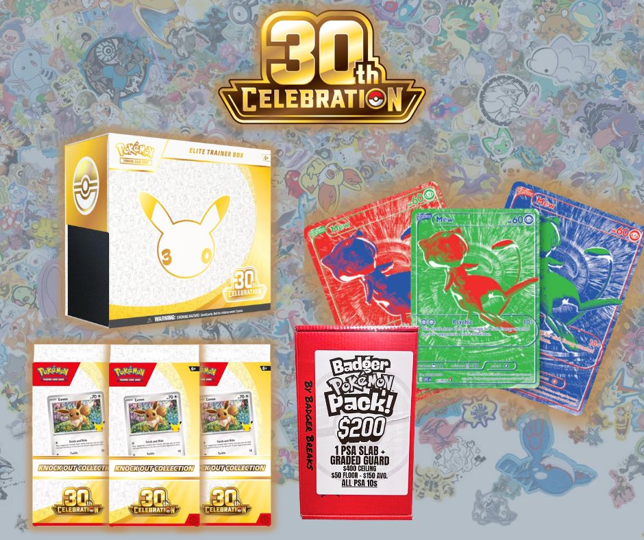 30th ETB + Badger Poke Pack Mixer #3